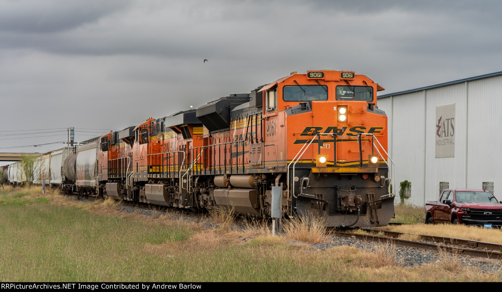 BNSF Manifest Into Viola